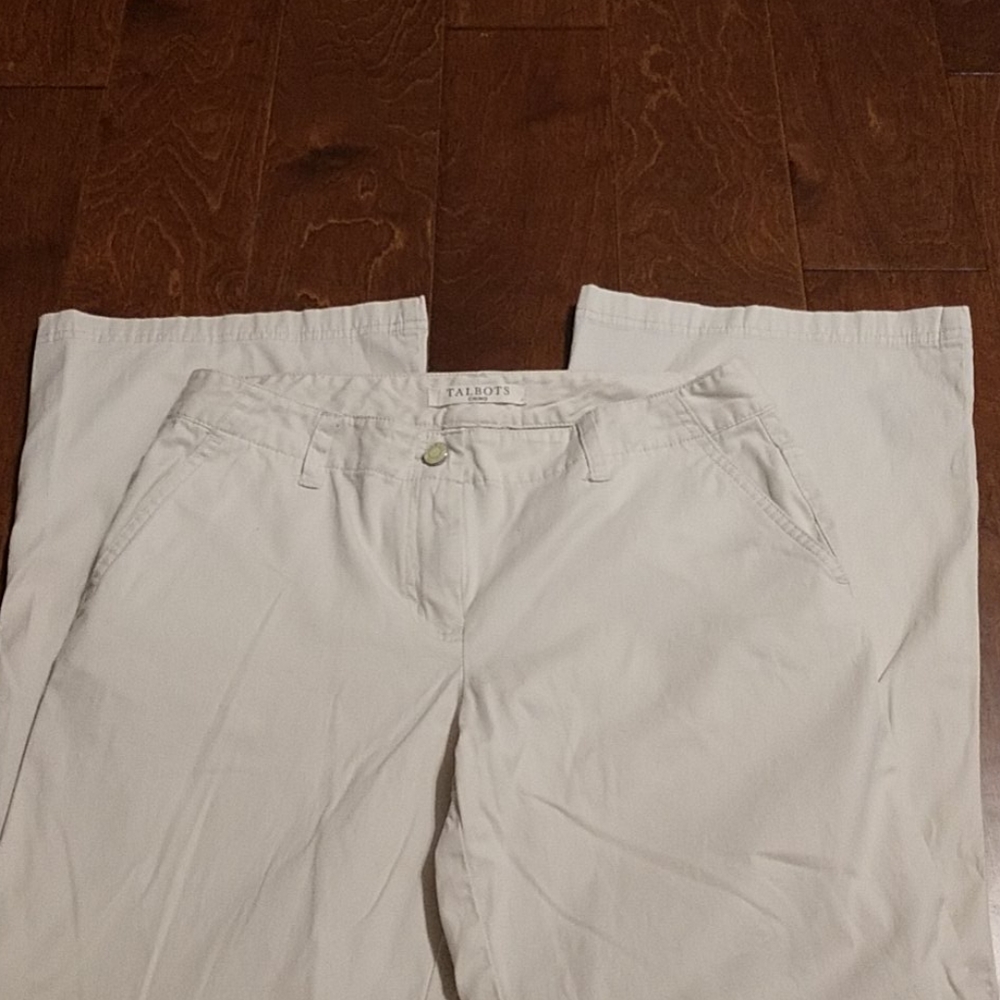 Talbots Chino 6P light khaki